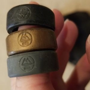 Maui silicone wedding rings size 8